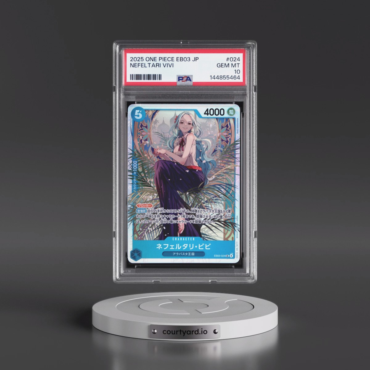 2025 Nefeltari Vivi - One Piece One Piece Japanese EB03-Extra
